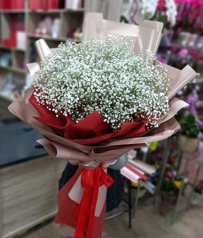 Букет цветов из: Гипсофила в Зырянском