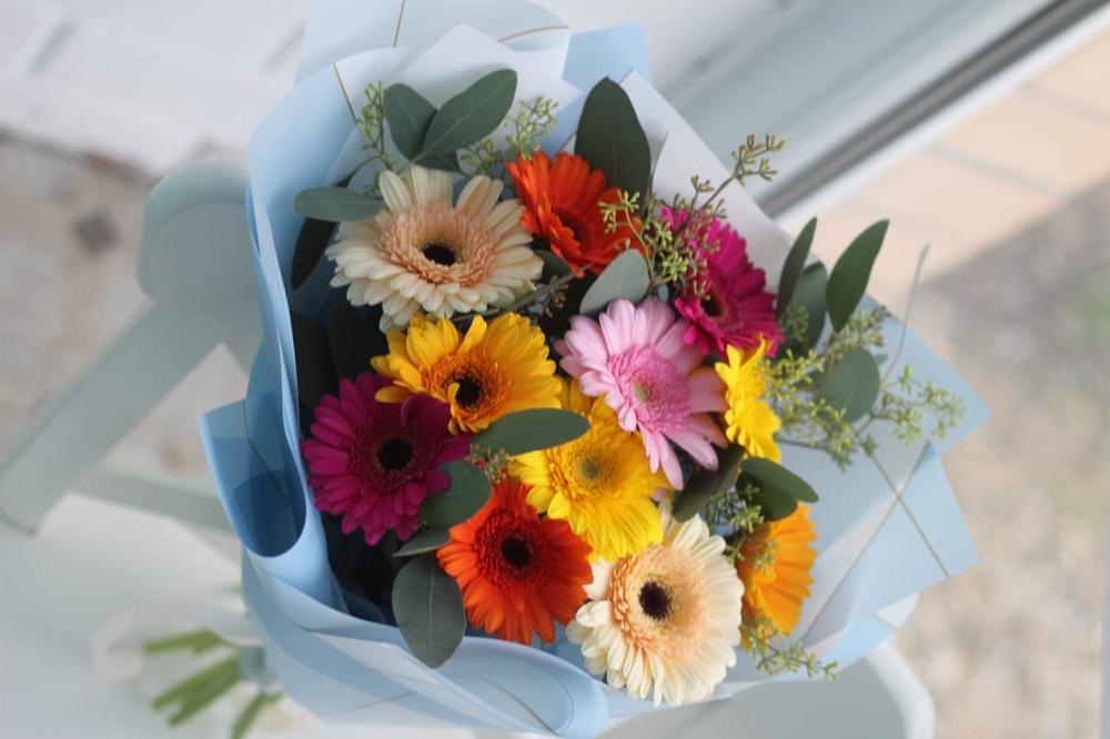 Букет цветов из: Герберы в Зырянском