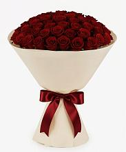 Букет 101 Бордовая роза Блэк Бакарра #REPLACE_PRED# Зырянском