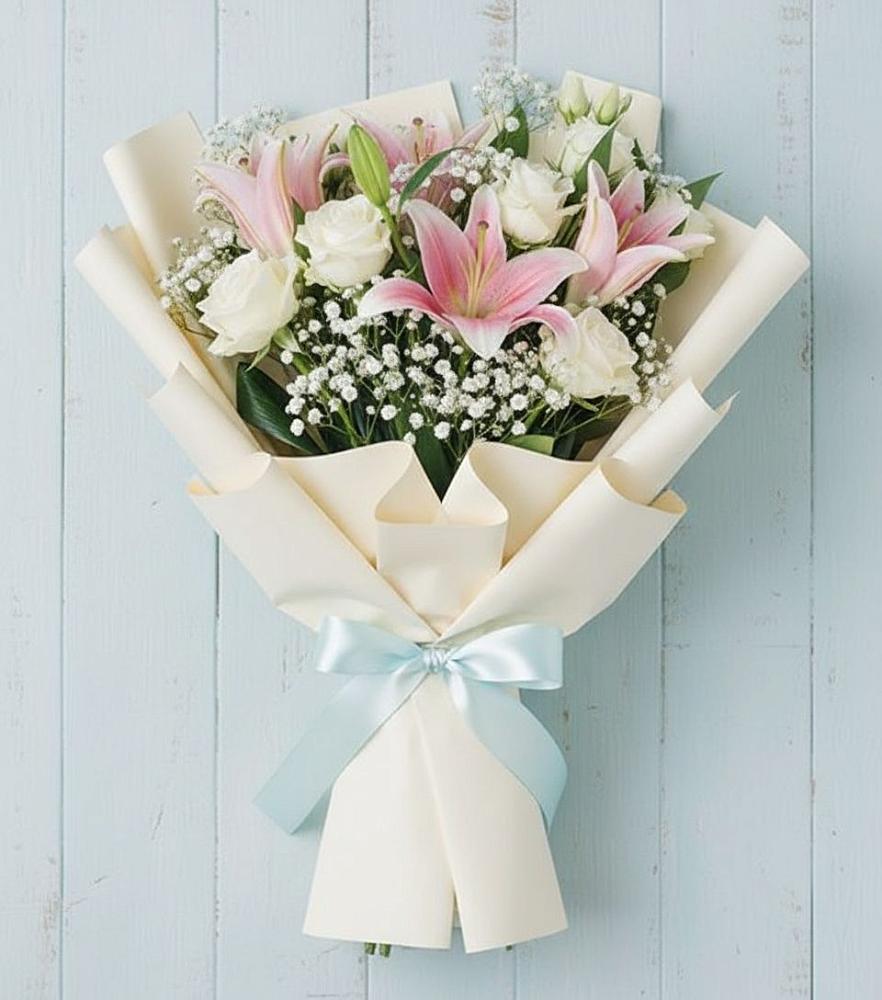 Букет цветов из: Лилии в Зырянском