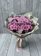 Букет цветов из:  Хризантемы #REPLACE_PRED# Зырянском