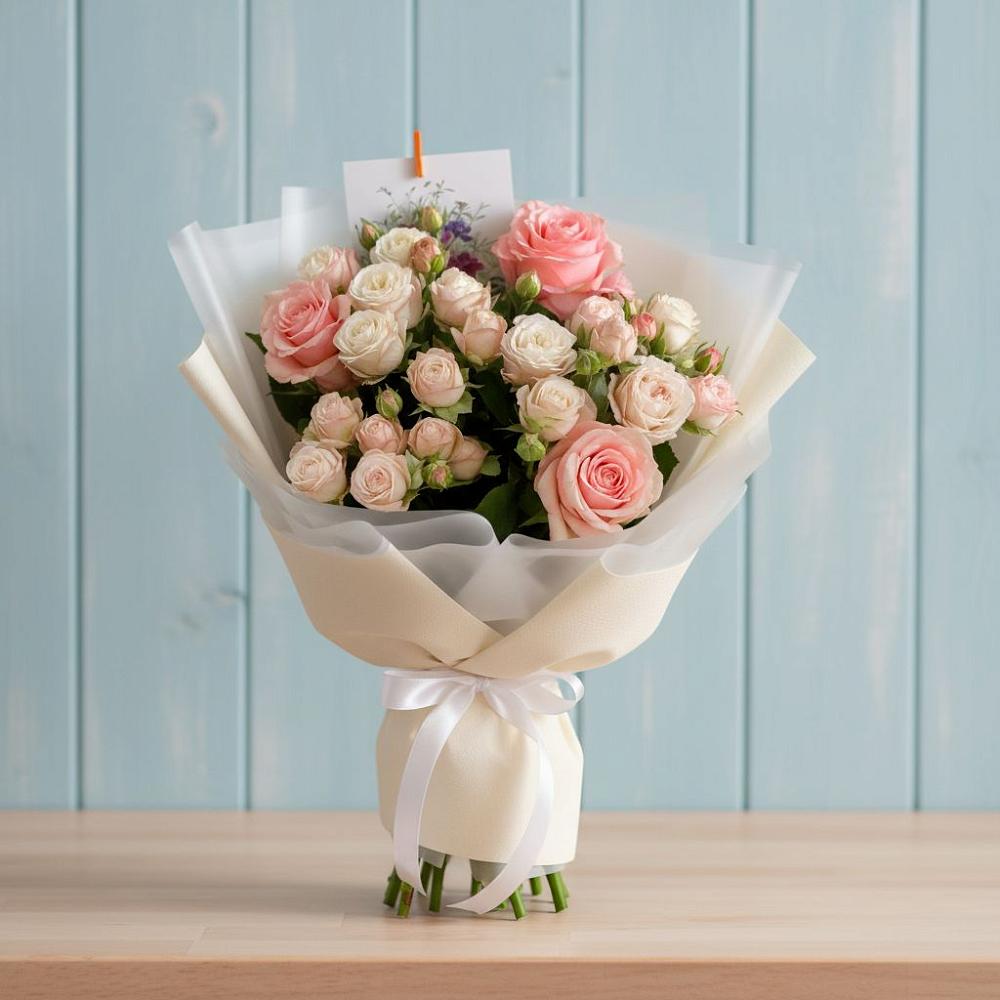 Букет цветов из: Розы в Зырянском