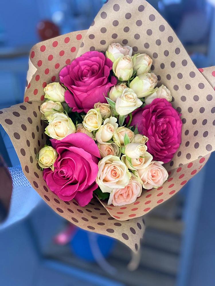 Букет цветов из: Розы в Зырянском