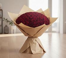 Букет 101 Красная роза в Зырянском