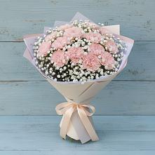 Букет цветов из:  Гвоздики в Зырянском