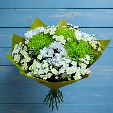 Букет цветов из:  Хризантемы в Зырянском