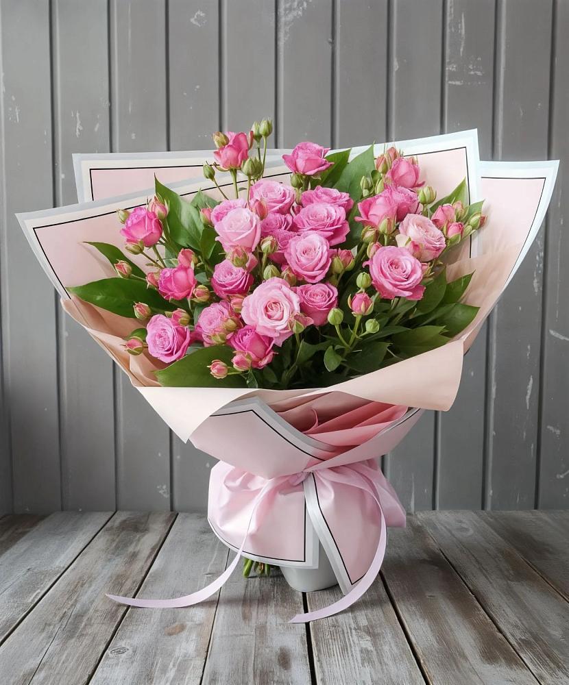 Букет Розовый кустик в Зырянском
