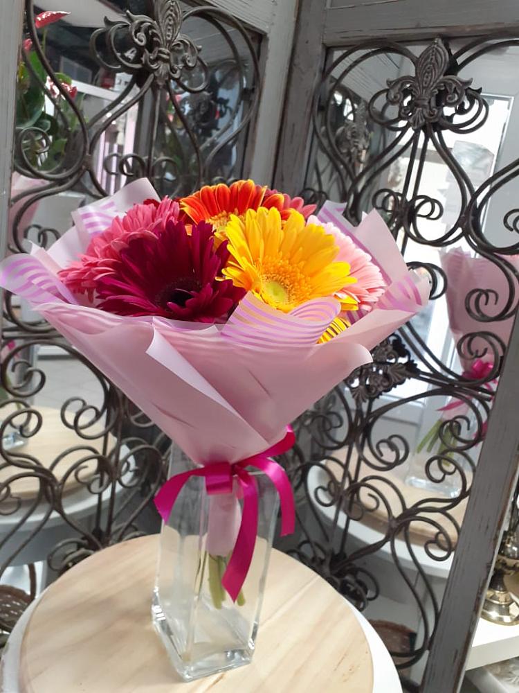 Букет цветов из: Герберы в Зырянском