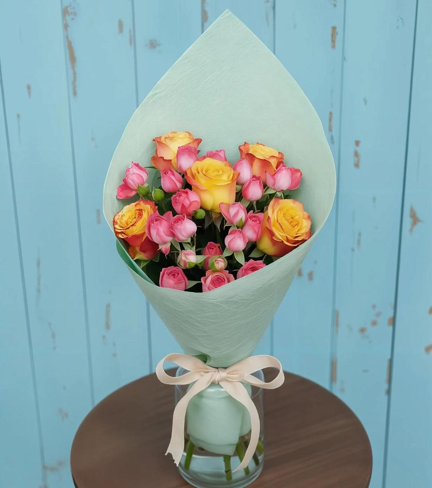 Букет цветов из: Розы в Зырянском