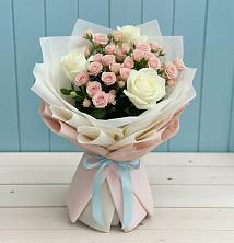 Букет цветов из:  Розы в Зырянском