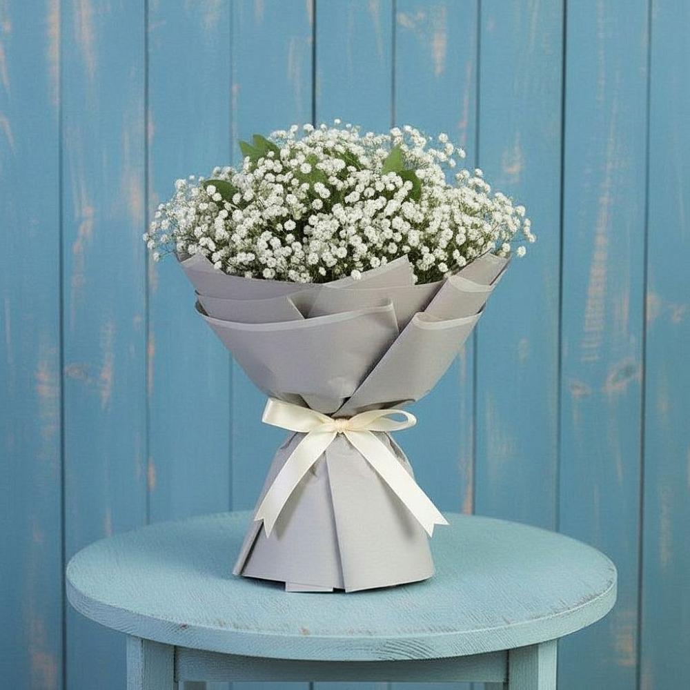 Букет цветов из: Гипсофила в Зырянском