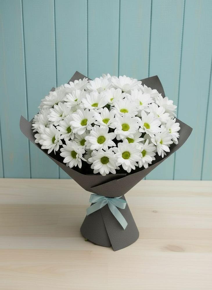 Букет цветов из: Хризантемы в Зырянском