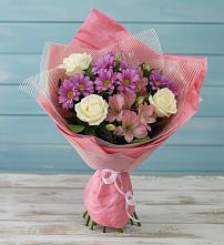 Букет цветов из:  Герберы в Зырянском