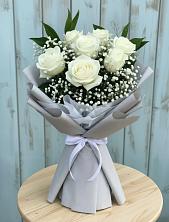 Букет цветов из:  Розы в Зырянском