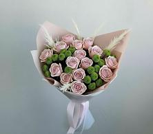 Букет цветов из:  Розы и Хризантемы в Зырянском