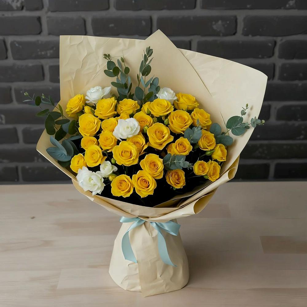 Букет цветов из: Розы в Зырянском