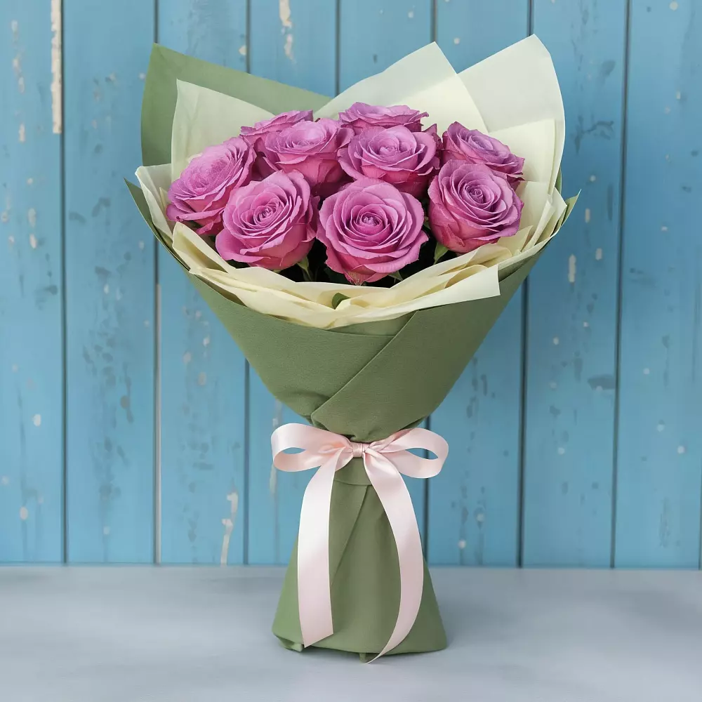 Букет Розы Фёрст Леди в Зырянском