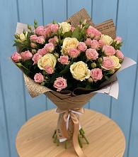 Букет цветов из:  Розы в Зырянском
