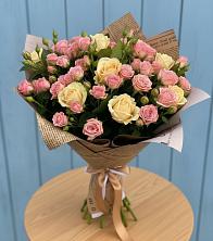 Букет цветов из:  Розы в Зырянском