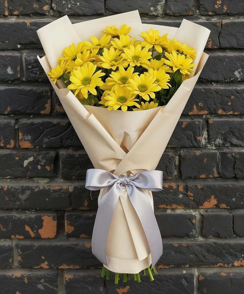 Букет цветов из: Хризантемы в Зырянском