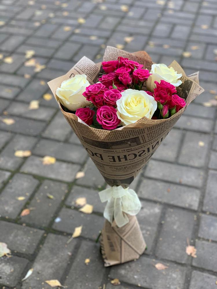 Букет цветов из: Розы в Зырянском