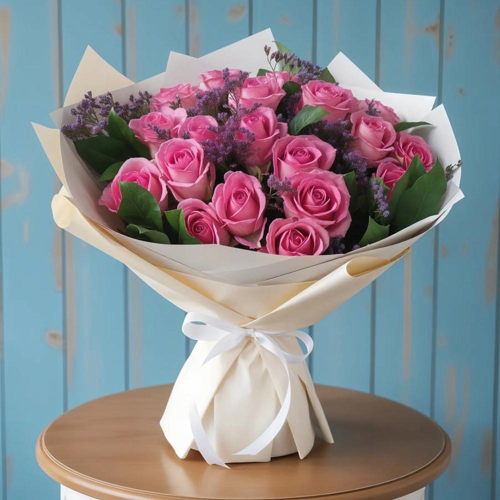 Букет цветов из: Розы в Зырянском