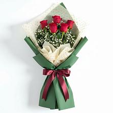 Букет цветов из:  Розы в Зырянском