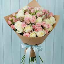 Букет цветов из:  Розы в Зырянском